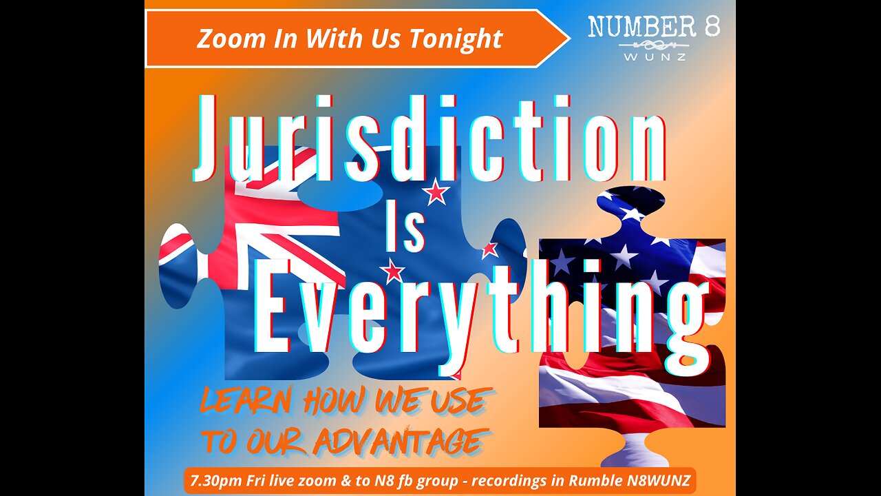 Ep 103 N8 Fri 12th Jan Jurisdiction IS Everything