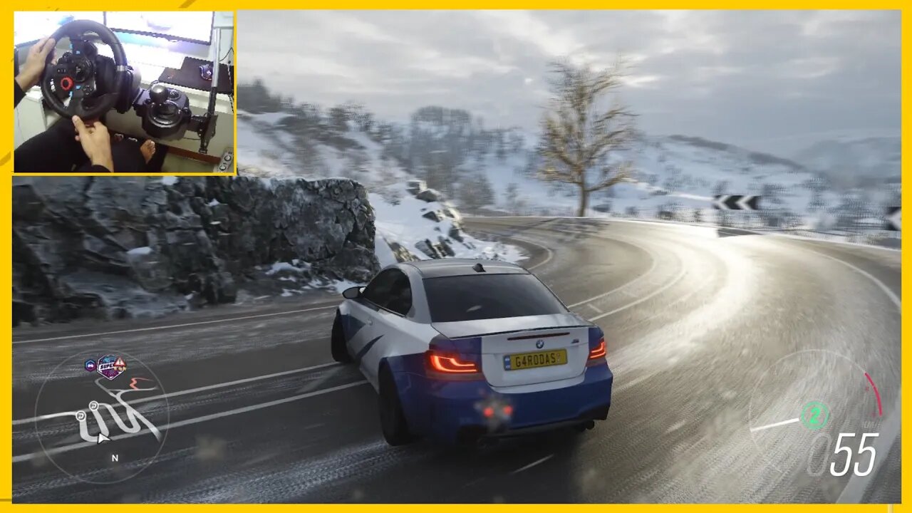 BMW 1 SERIES M COUPE - Forza Horizon 4 Gameplay FH4 / Logitech G29