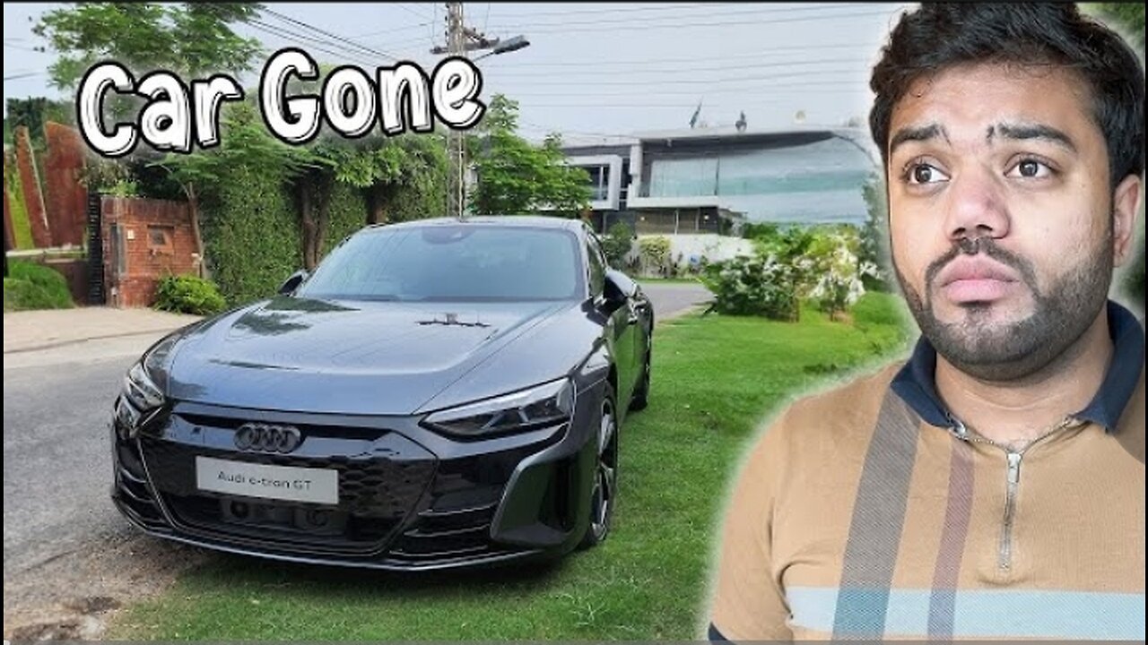 Ducky bhai lost his new car :(