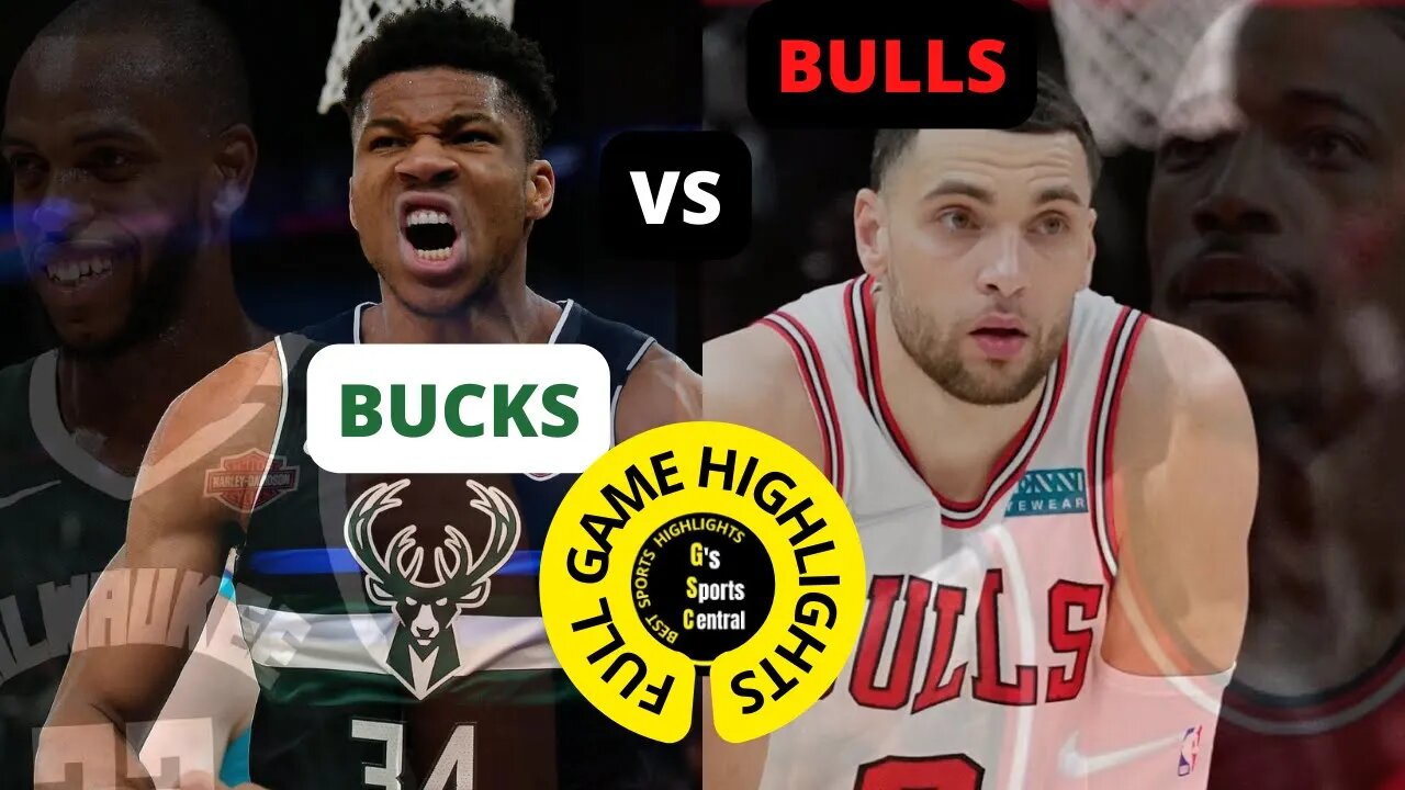 BUCKS VS BULLS PLAYOFF HIGHLIGHTS | FULL GAME HIGHLIGHTS