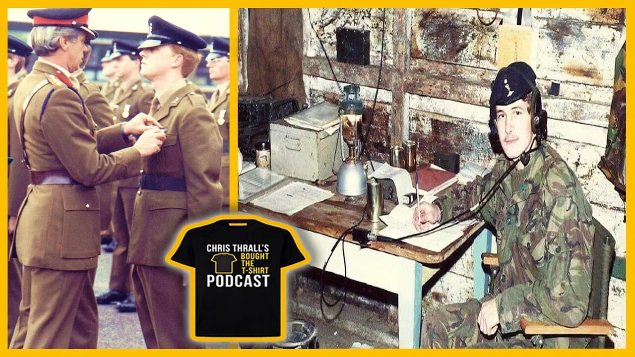 Teenager In The Falklands War | Gaz Tombling Royal Signals | Bought The T-Shirt Podcast