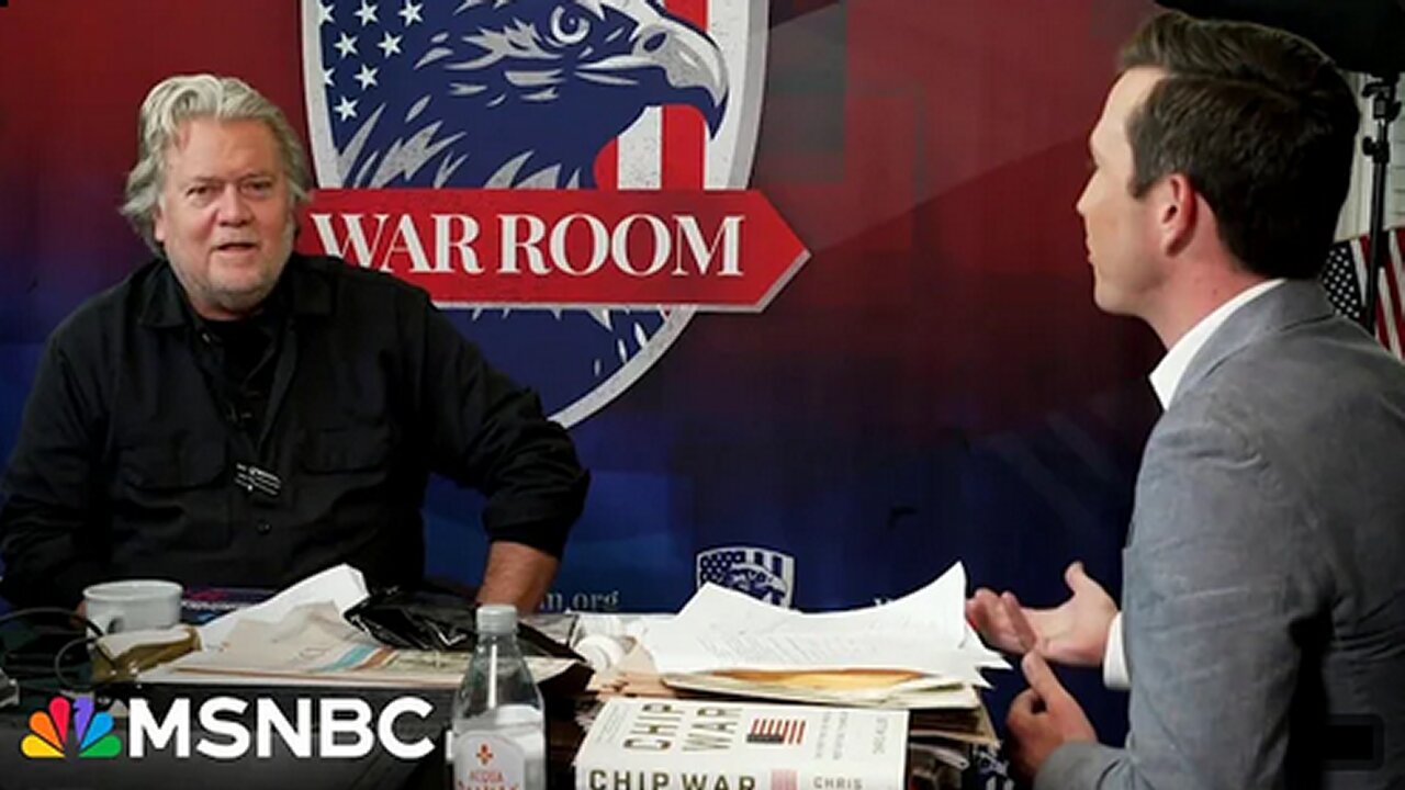 Biden Deep State Waging ‘Political War’ Against MAGA, Alex Jones, says Steve Bannon