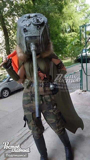 Ussr victory 2024: reboot. Baby strollers shaped like tanks and babies dressed