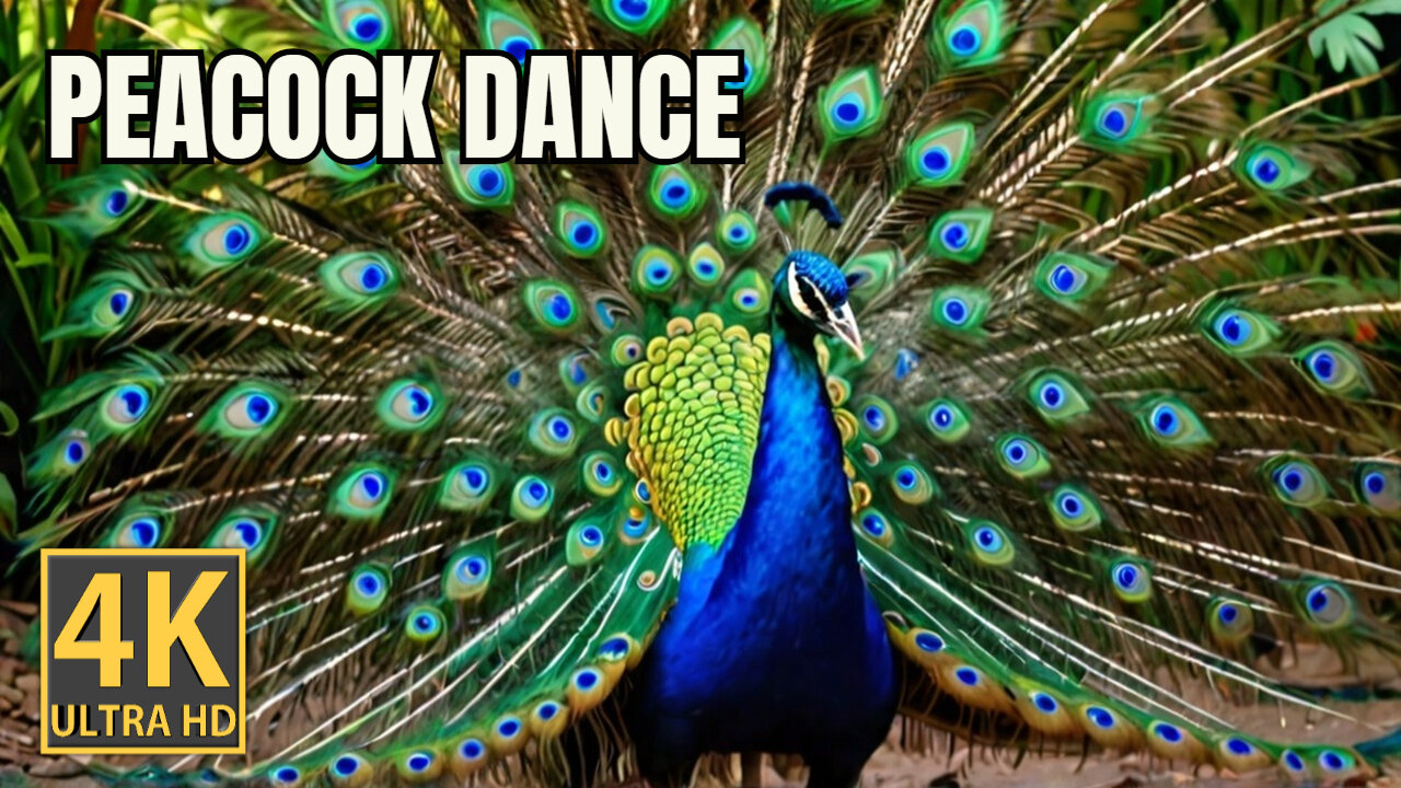 Peacock Dance in 4K HDR 120 fps (FUHD) Dolby Vision