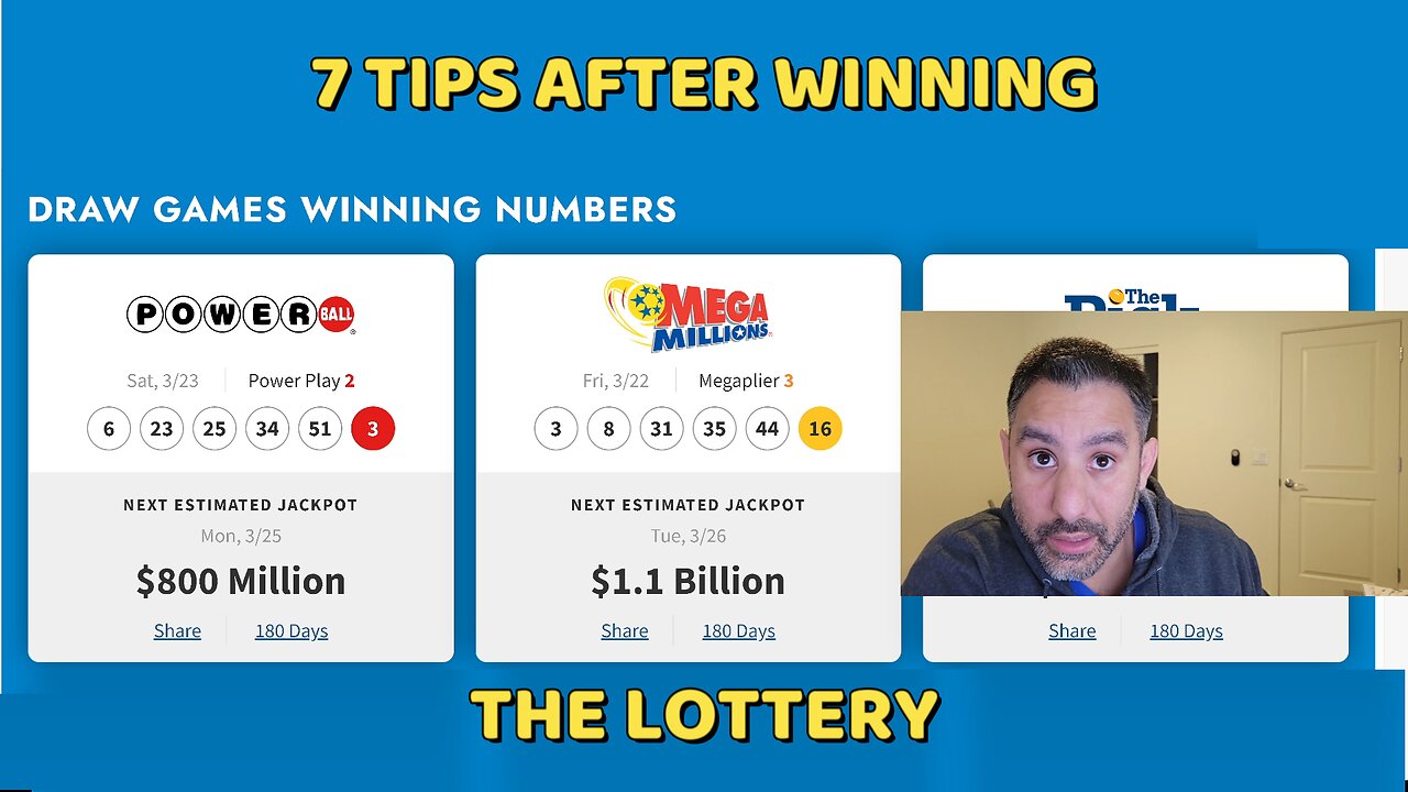 7 Tips after you Win the Lottery