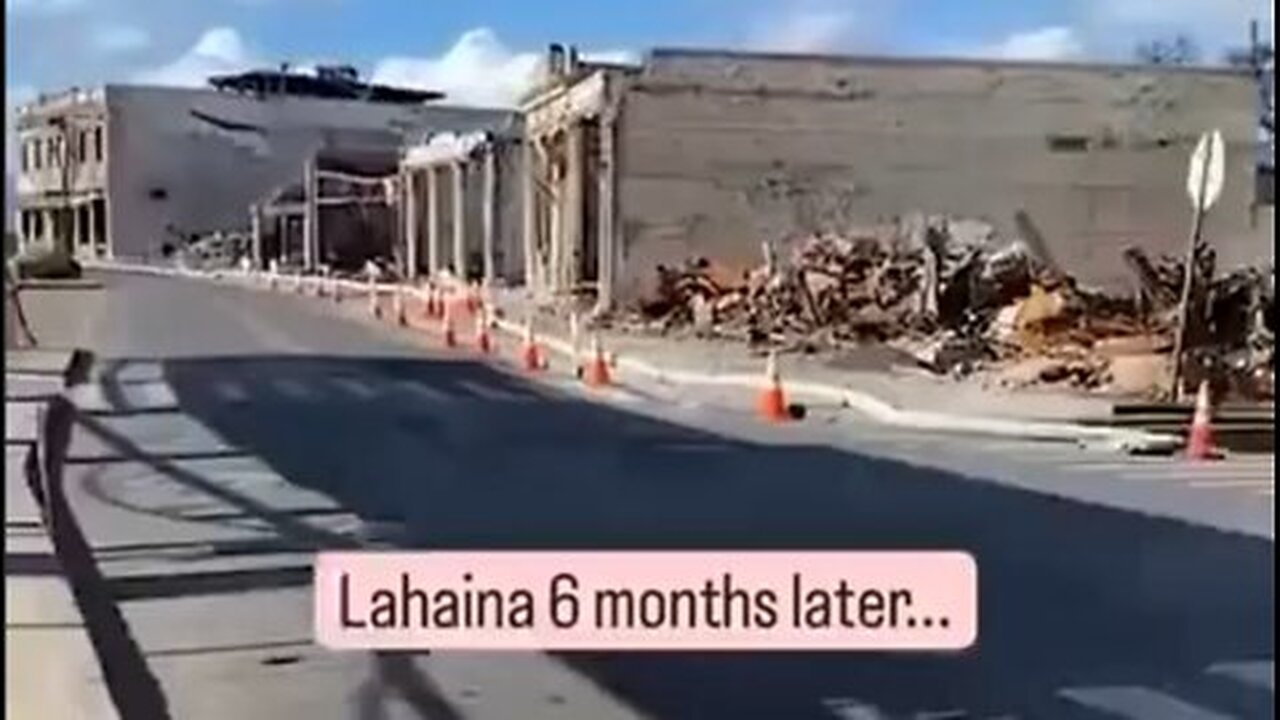 Update 6 months after Fire Victims Lahaina Maui How are they Rebuilding Their Lives in 2024