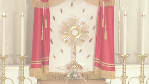 24 juillet, chapelet et vêpres dominicale