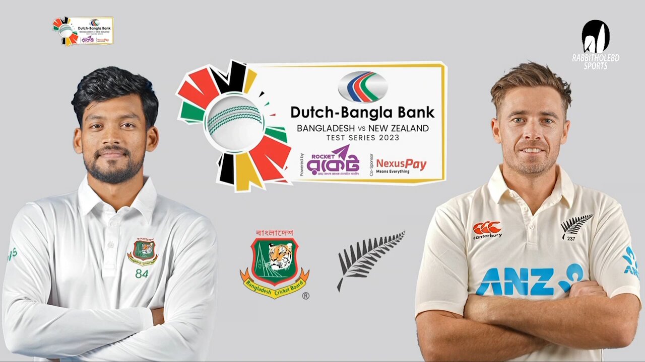 Bangladesh vs New Zealand Highlights | 1st Test | Day 2 | New Zealand Tour of Bangladesh 2023