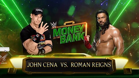 John Cena VS Roman Reigns Money in The Bank WWE