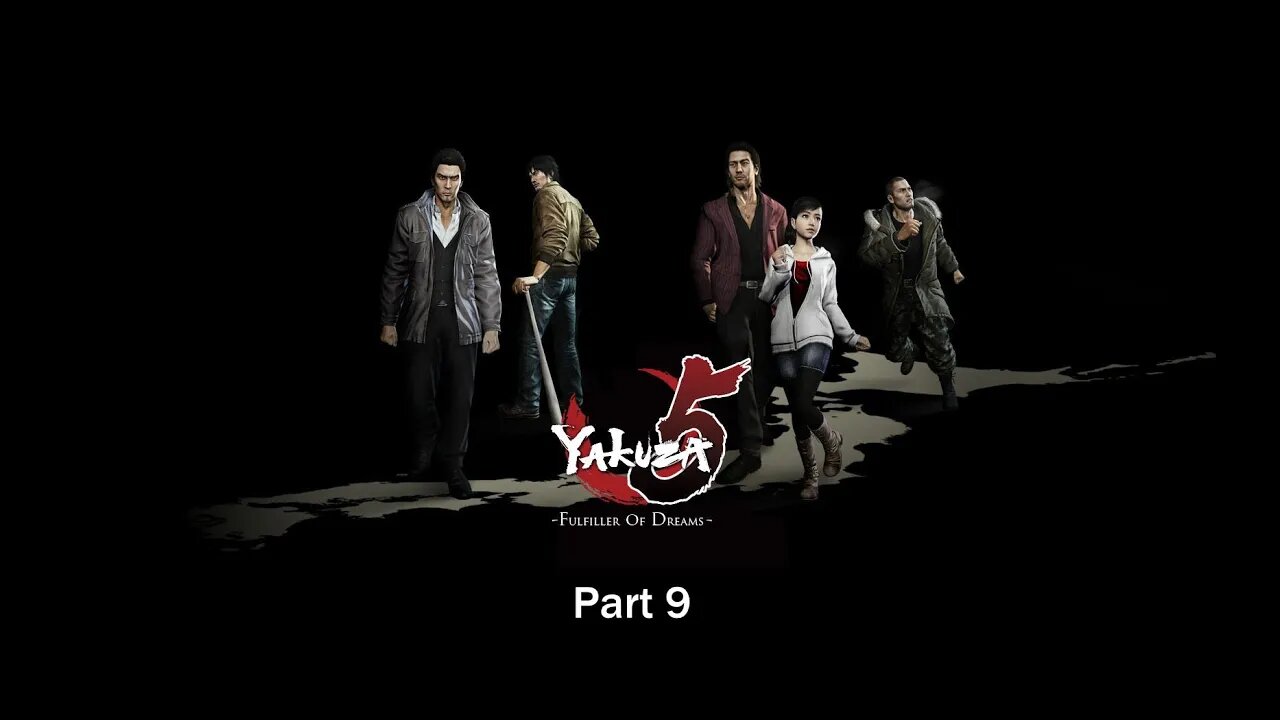 Let's Play Yakuza 5 remastered part 9 [Hard Mode]: I'm a pro baseball player now?