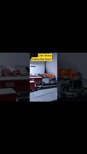 Let's Have Road Trains Everywhere 1/64 Diecast Truck Stop Heavy Equipment Yard Diorama DCP 1st Gear