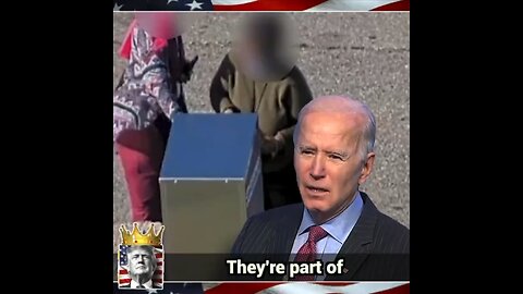 Biden tells you what they are doing