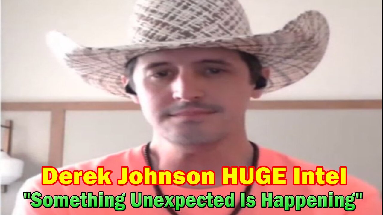 Derek Johnson HUGE Intel: "Something Unexpected Is Happening"