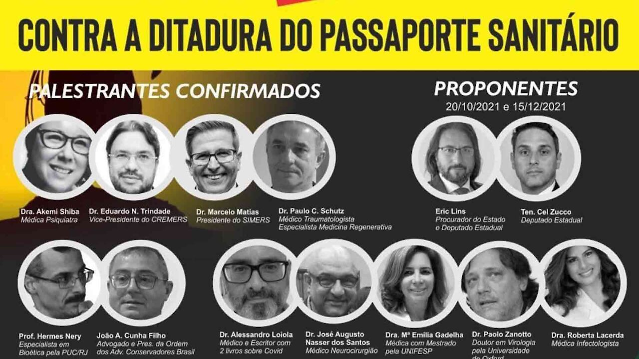 PASSAPORTE SANITÁRIO AUDIÊNCIA PÚBLICA ASSEMBLEIA LEGISLATIVA DO RIO GRANDE DO SUL