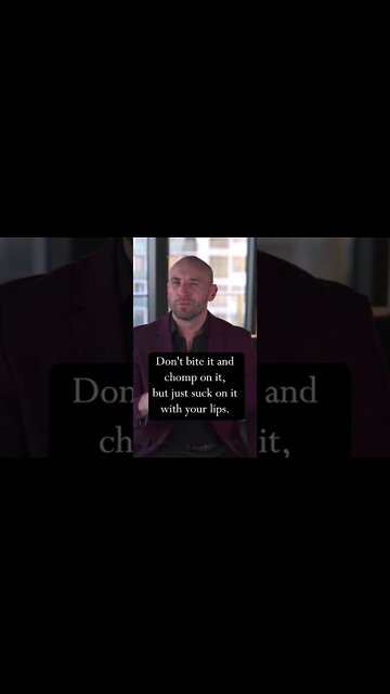 The Lower Lip kissing Trick. #shorts