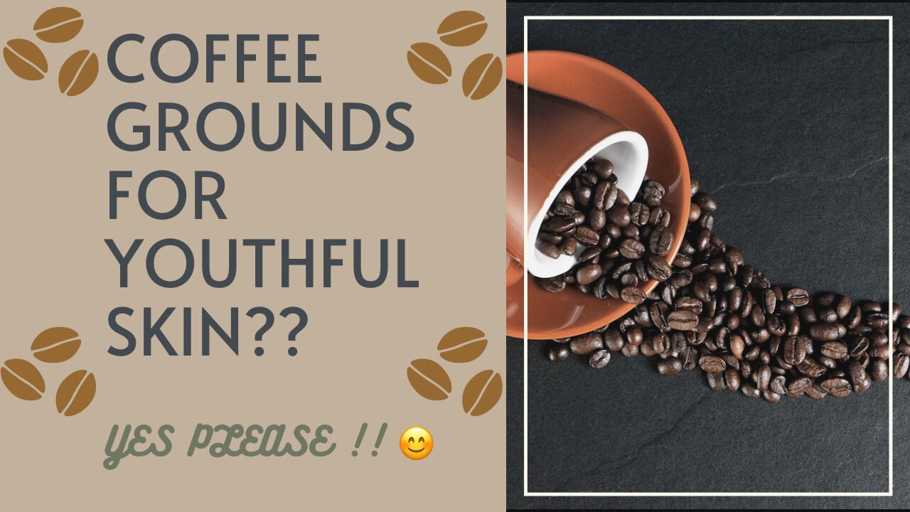 How to use coffee grounds for youthful skin