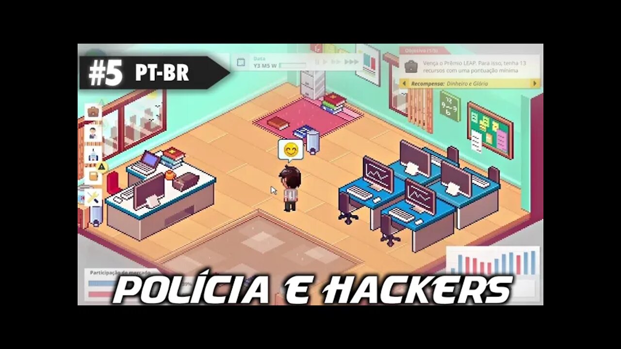 Denunciamos os HACKERS Pra POLÍCIA | Startup Panic Gameplay PT-BR #5