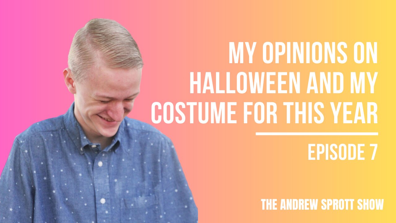 My opinions on Halloween and my costume for this year