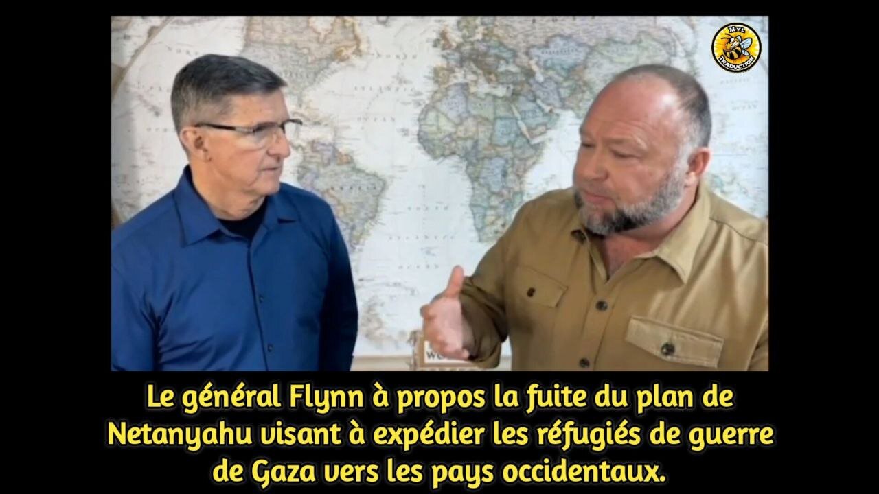 Le général Flynn à propos la fuite du plan de Netanyahu