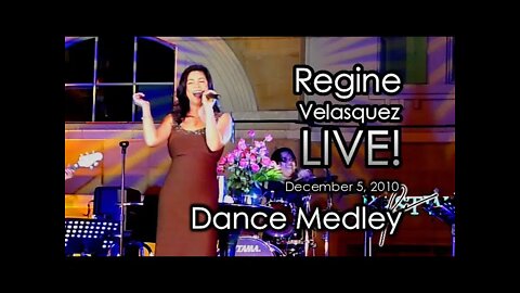 DANCE MEDLEY - Regine Velasquez LIVE at Eastwood (December 5, 2010)