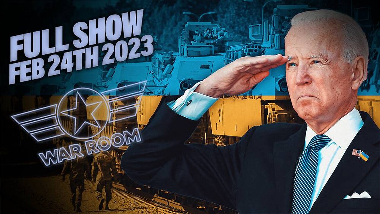 The War Room with Owen Shroyer FULL SHOW FRIDAY 2/24/23