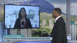 Acidente em Pocrane: Idoso morre atropelado na porta de casa.