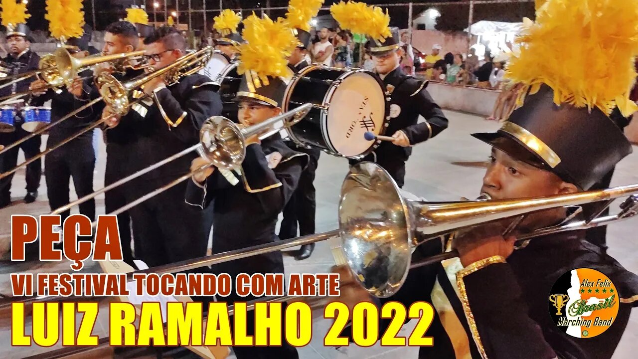 PEÇA DA BM. LUIZ RAMALHO 2022 NO VI FESTIVAL TOCANDO COM ARTE 2022 NO MUNICÍPIO DE JOÃO PESSOA-PB.