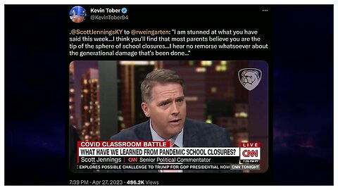 CNN's Scott Jennings calls out Randi Weingarten to her face over School Closure Testimony