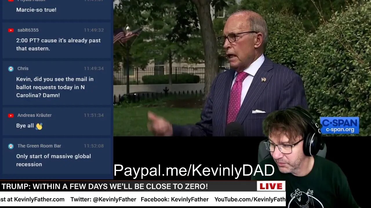 Fact Checking of K-Lie Macaroni White House Presser on the #LieStream. Come chat.