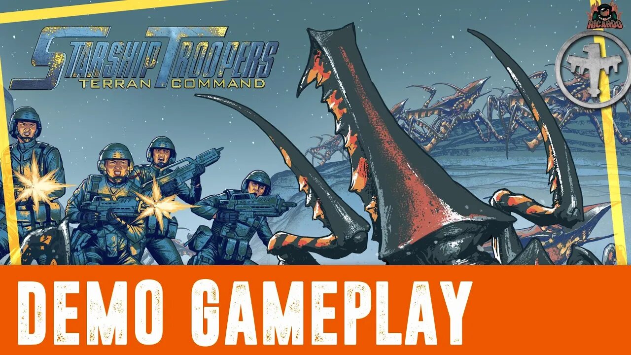 StarShip Trooper Terran Command Demo Gameplay