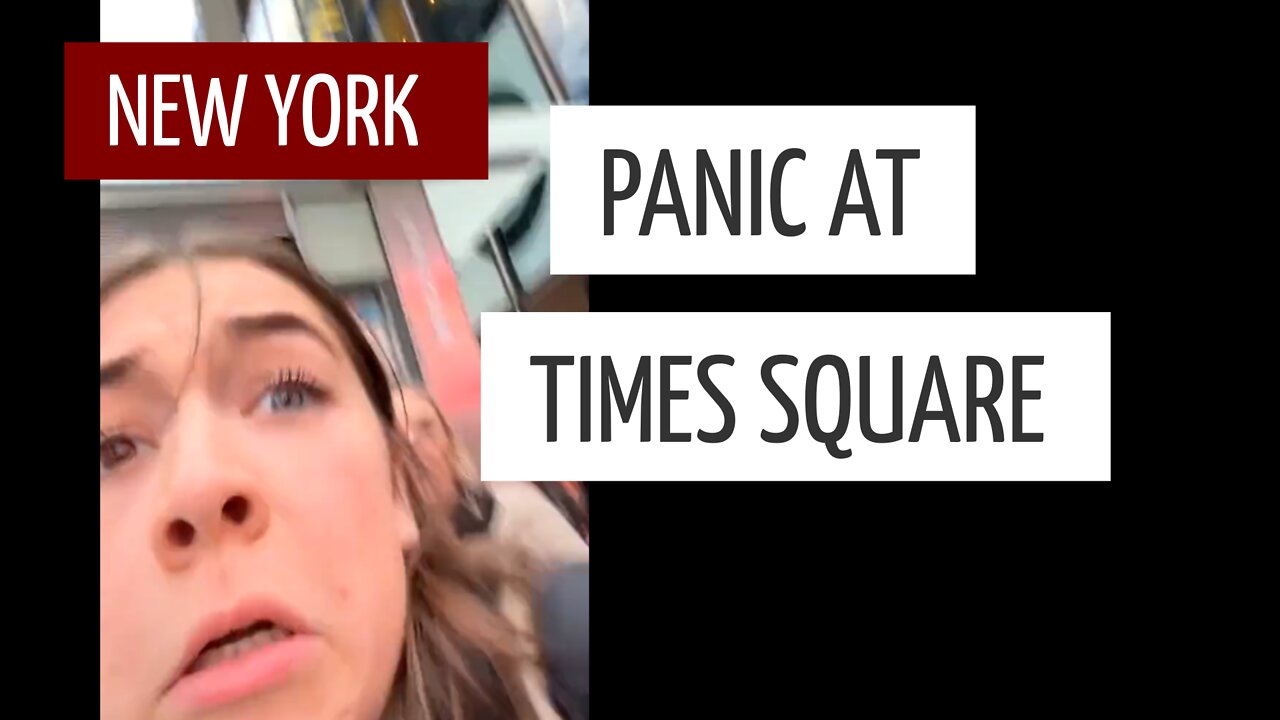 Times Square explosion causes panic among people