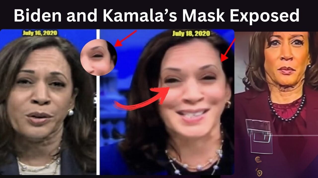 CIA Agent Exposes Joe Biden’s And Kamala’s Skin Masks