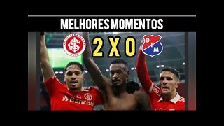 INTERNACIONAL 2 X 0 INDEPENDIENTE MEDELLIN | MELHORES MOMENTOS (COMPLETO) | SULAMERICANA 2022