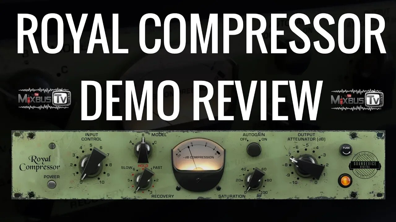 Vintage British Style Compressor Plugin: Royal Compressor