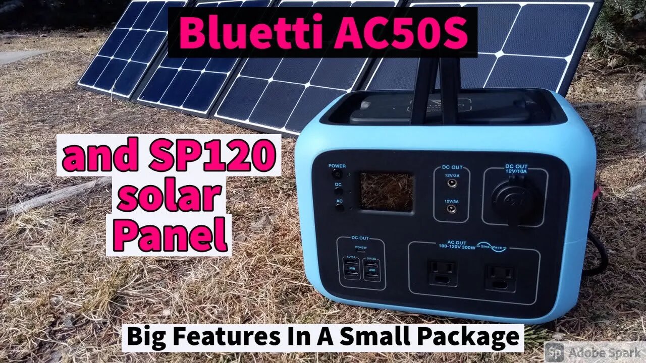 Portable Power Station - Bluetti AC50S Review