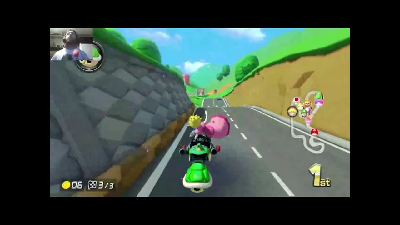 me racing mario 4