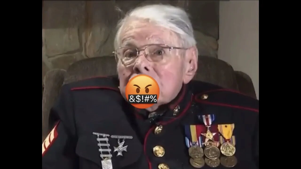 100 Year Old Veteran Cries Due To The Direction Of The United States