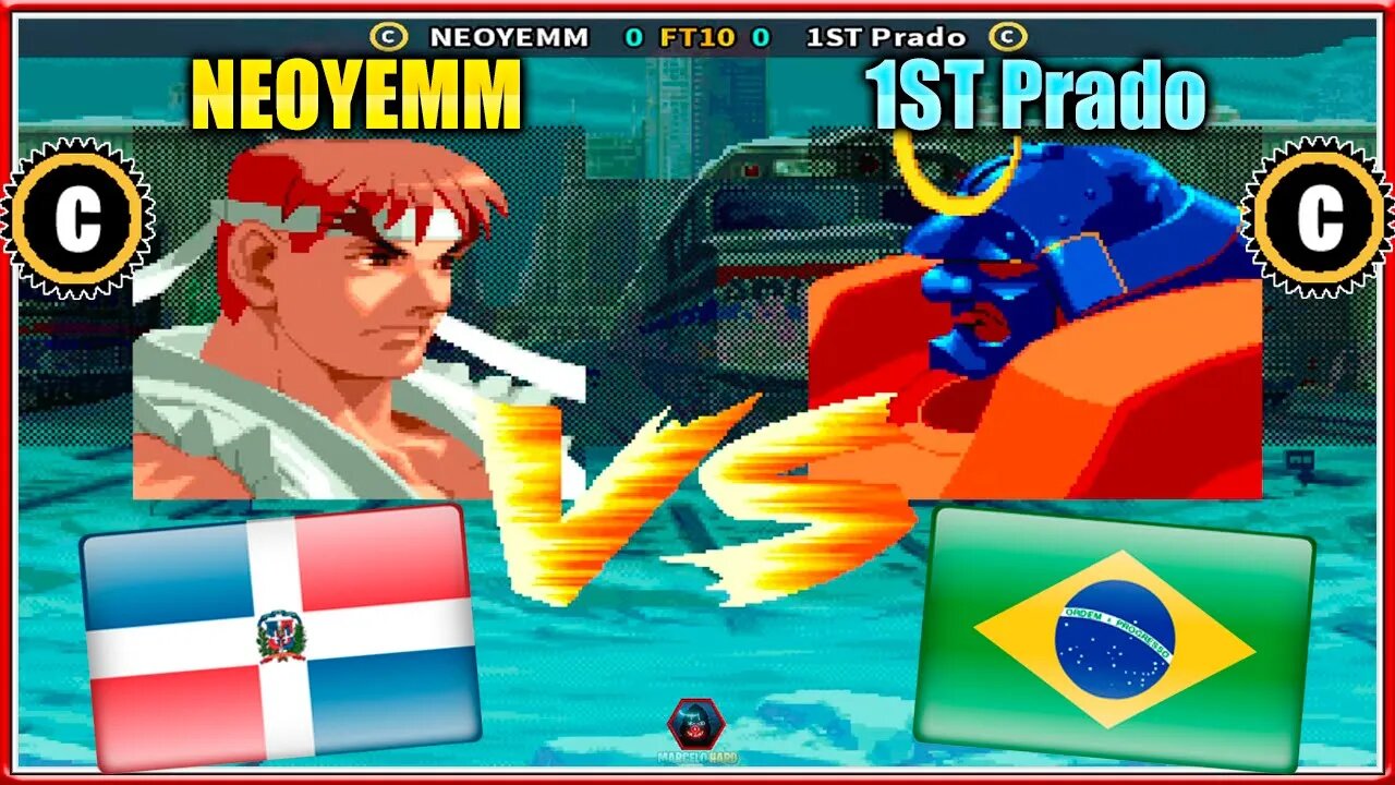 Street Fighter Alpha Warriors Dreams (NEOYEMM Vs. 1ST Prado) [Dominican Republic Vs. Brazil]