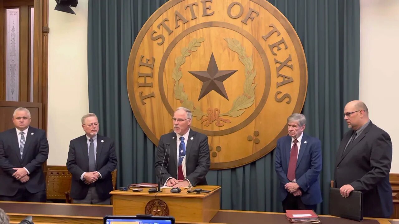 House Bill 1359 (TEXIT Referendum Bill) Press Conference