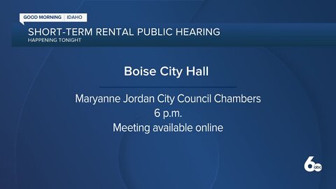 Public hearing on short-term rental ordinance scheduled for Tuesday