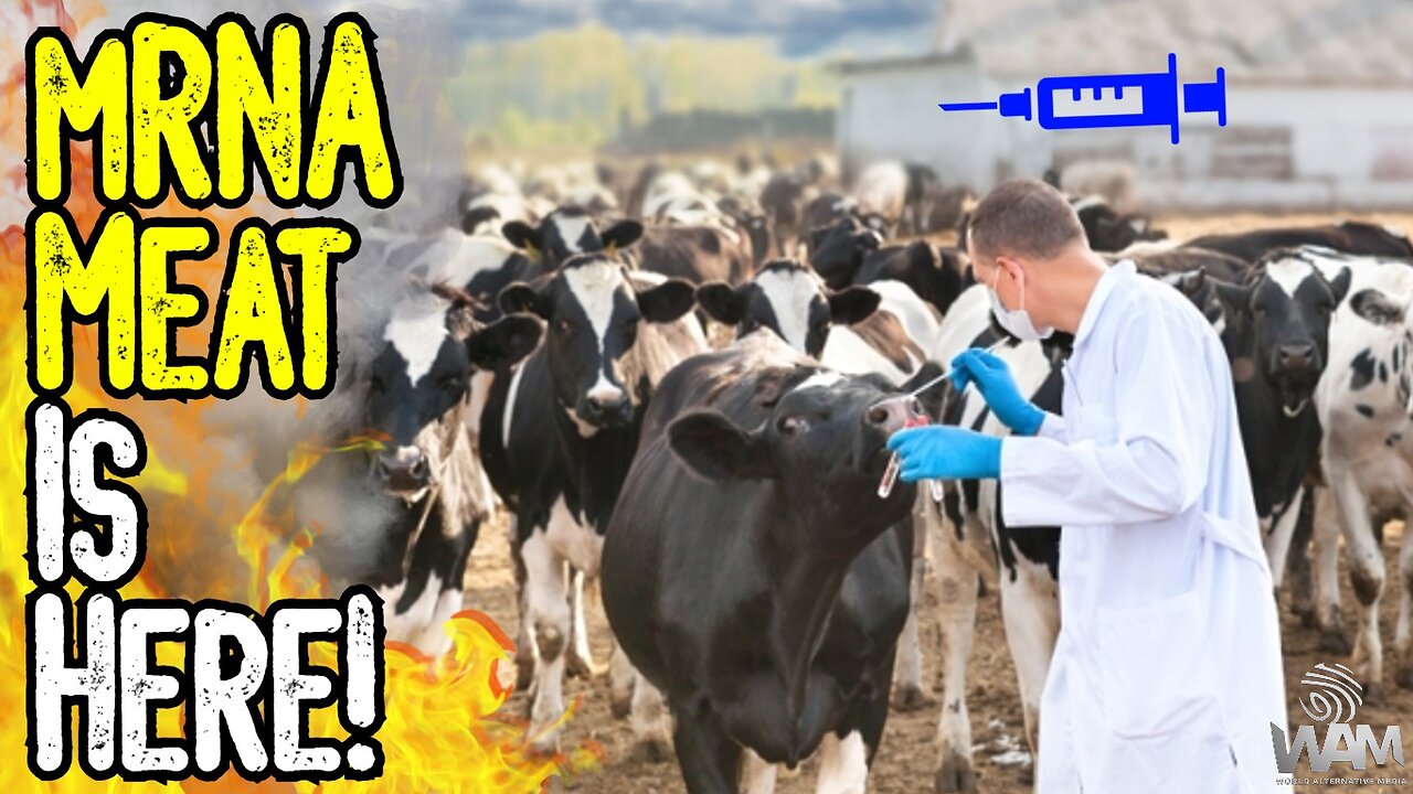 MRNA MEAT IS HERE! - Stores Already Selling VAXXED Meat? - The Eugenics Operation CONTINUES!