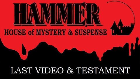 HAMMER HOUSE OF MYSTERY & SUSPENSE Episode 02 LAST VIDEO & TESTAMENT in HD Sept 12, 1984