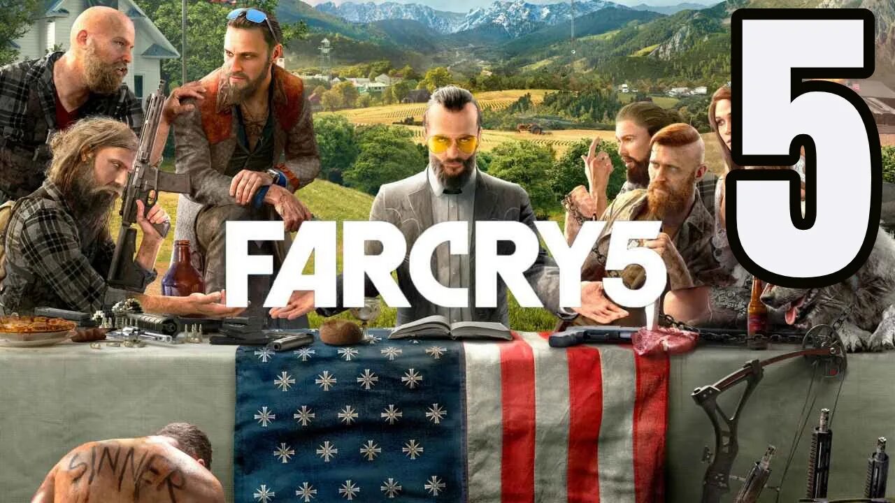 FAR CRY 5 Walkthrough Gameplay Part 5 - THIS SATELITTE TOWER AINT SHIT!