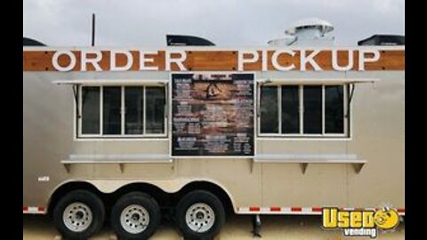 Massive 2020 - 8' x 40' Commercial Mobile Kitchen Unit | Food Vending Trailer for Sale in Texas