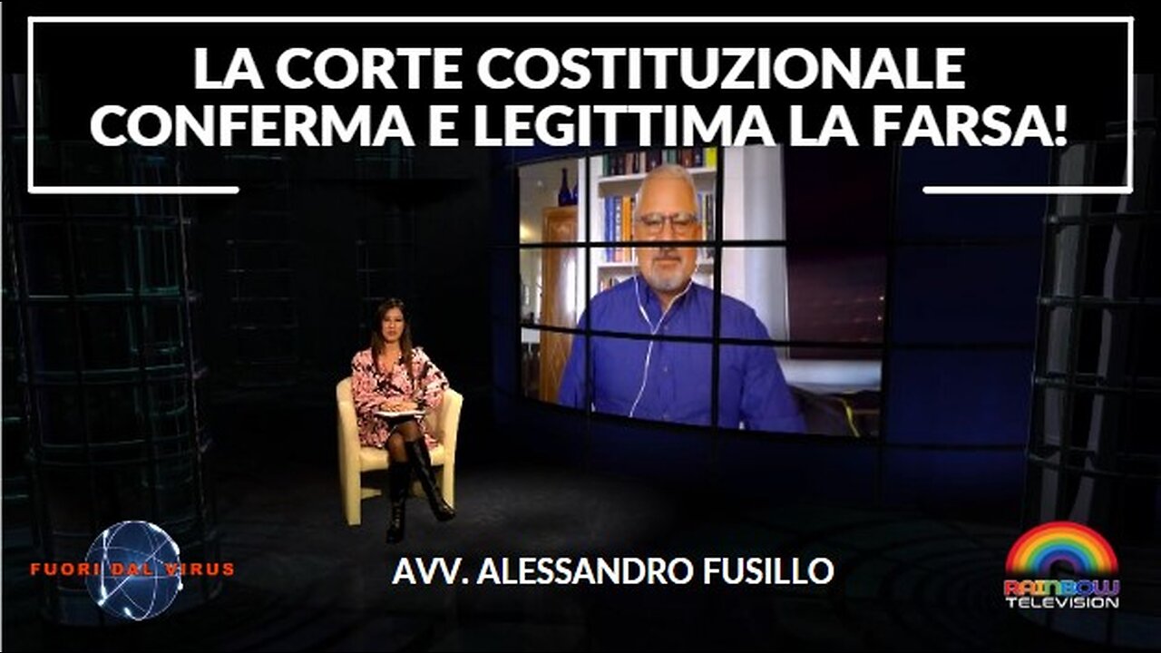 LA CORTE COSTITUZIONALE CONFERMA E LEGITTIMA LA FARSA! Fuori dal Virus n.284