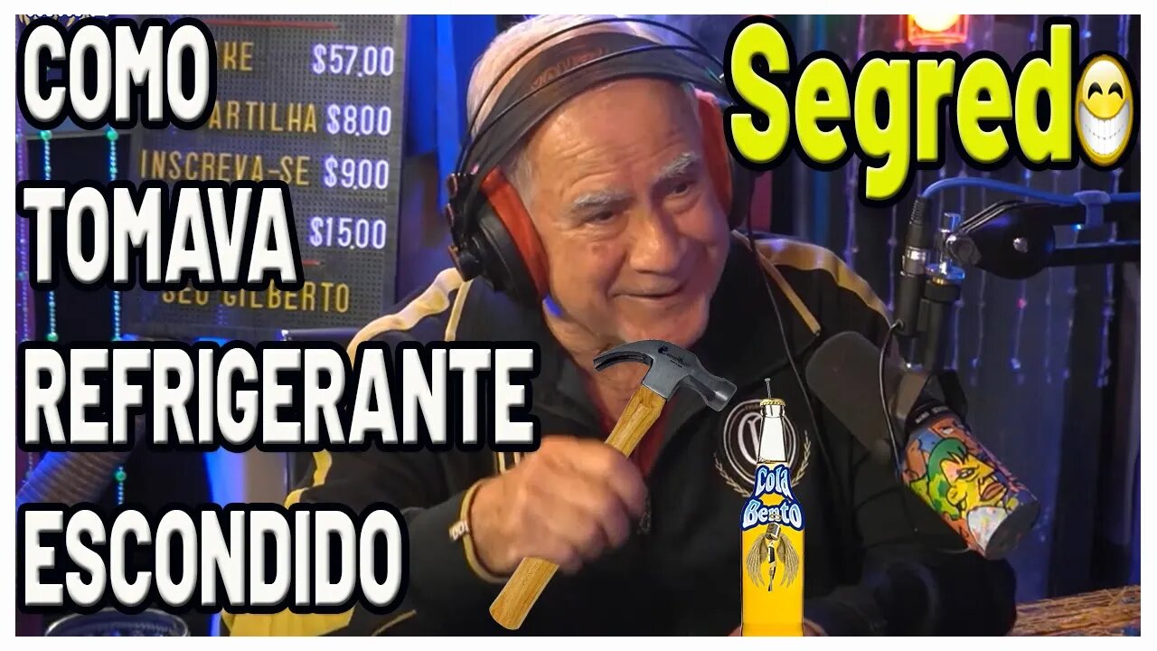 Pai do Rogerio Vilela Conta Segredo: "Tomava Refrigerante Escondido" (Seu Gilberto)