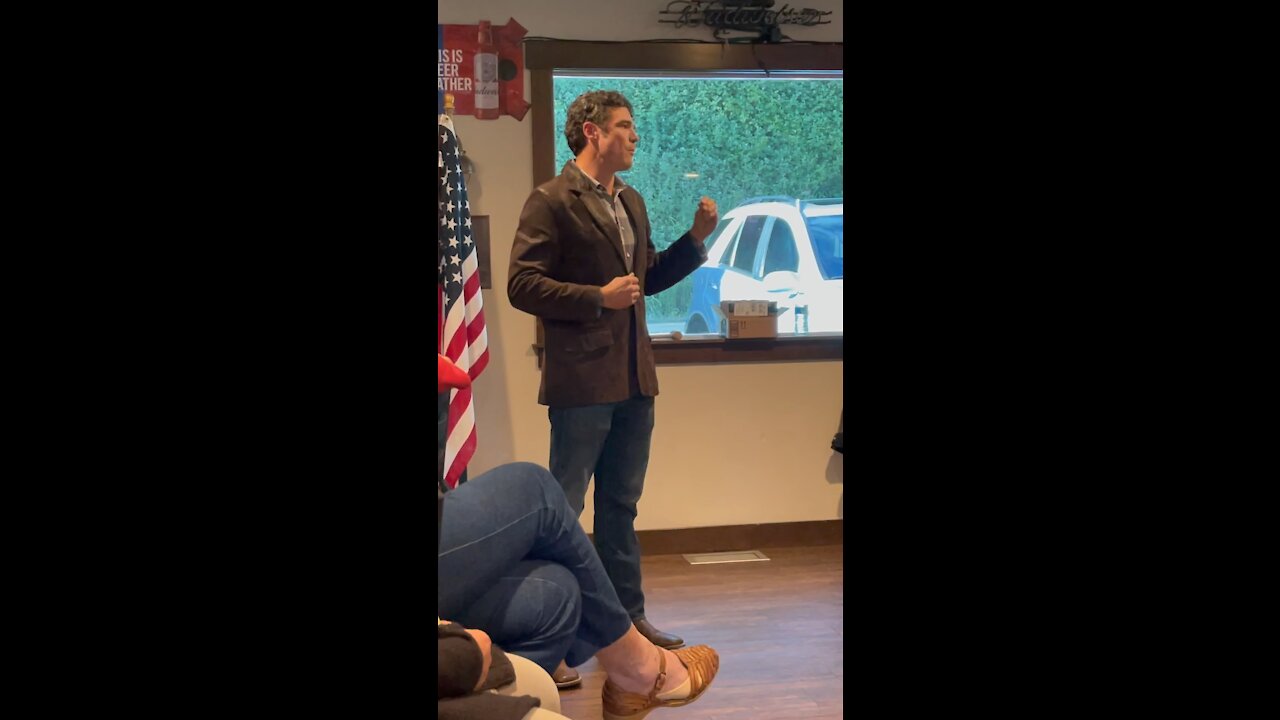 Joe Kent at the Wahkiakum GOP Meeting: June 8, 2021