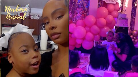 Alexis Skyy's Daughter Alaiya Celebrates Her 4th B-Day! 🎈