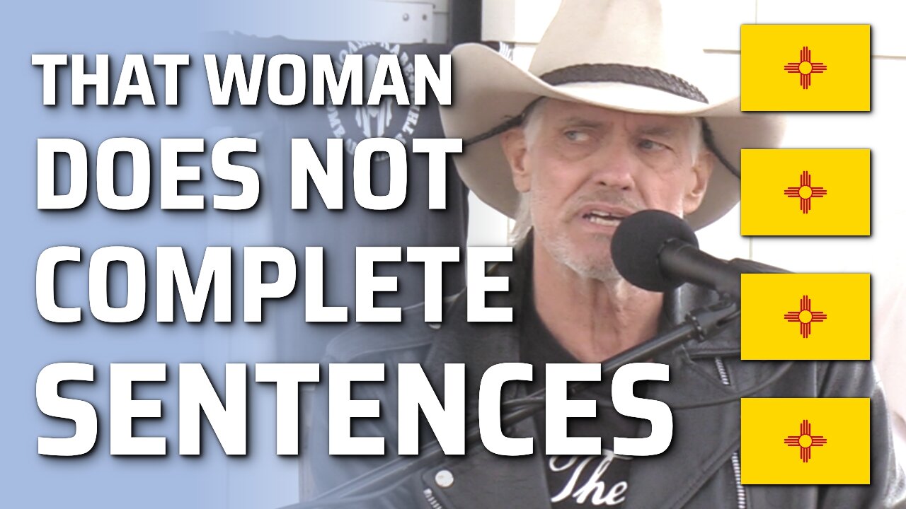 That Woman Does Not Complete Sentences