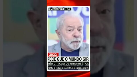 ex Presidente LULA diz que mega empresários nem sabe que existe fome no Brasil.